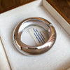 Silver Rounded Bangle