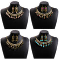 Nine Necklace and Earring Statement Jewelry Sets in Mixed Colors view 1