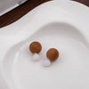Brown White