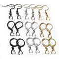 Earring Hooks With Pinch Bails in Twelve Finish and Hook Styles view 1