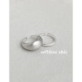 Silver Open Dome Rings Polished Slim and Brushed Styles view 3