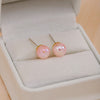 Pink 8mm Studs