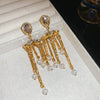 Gold Crystal Fringe
