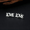 Silver Tone Stainless Steel Novelty Stud Earrings in Ten Designs view 6