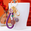 Deep-Purple-Fortune-Strap Purple Crystal