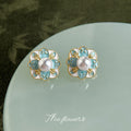 Enamel Glaze Chinese Style Flower Stud Earrings Ten Styles view 10