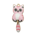 Zinc Alloy Cat Moving Tail Charm Pendant for DIY Headwear Necklace Earrings Keychain