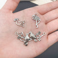 Antique Silver Seashell Metal Charms with 23 Listed Options view 2