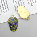 Halloween Colorful Halloween Theme and Skull Metal Charms with 18 Listed Options view 12