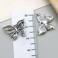 Antique Silver Butterfly Metal Charms with 21 Listed Options view 11