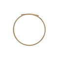 Gold Snake Chain Choker Collar Tube Omega Metal Style view 5