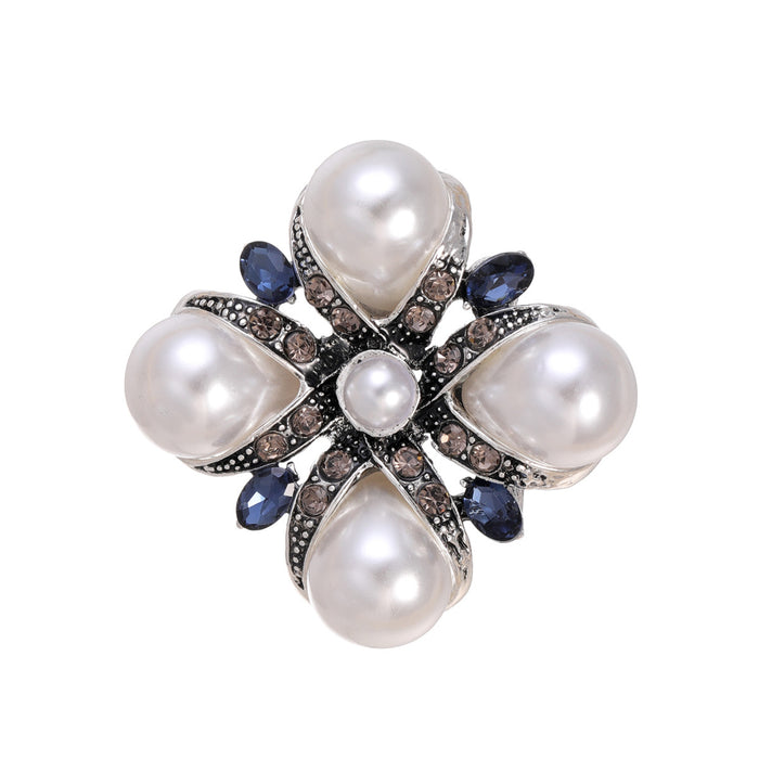 Cross Metal Brooch Pin for Jackets and Lapels Pictured Design