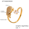 Gold Dolphin Ring