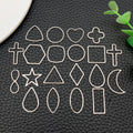Black Heart Metal Charms with 24 Listed Options for DIY Jewelry Making view 1