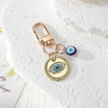 Gold Tone Blue Evil Eye Clip Charms in Eleven Designs view 6