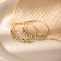 Nine Soccer Ball Hoop Hook Heart and Stud Earring Designs view 6