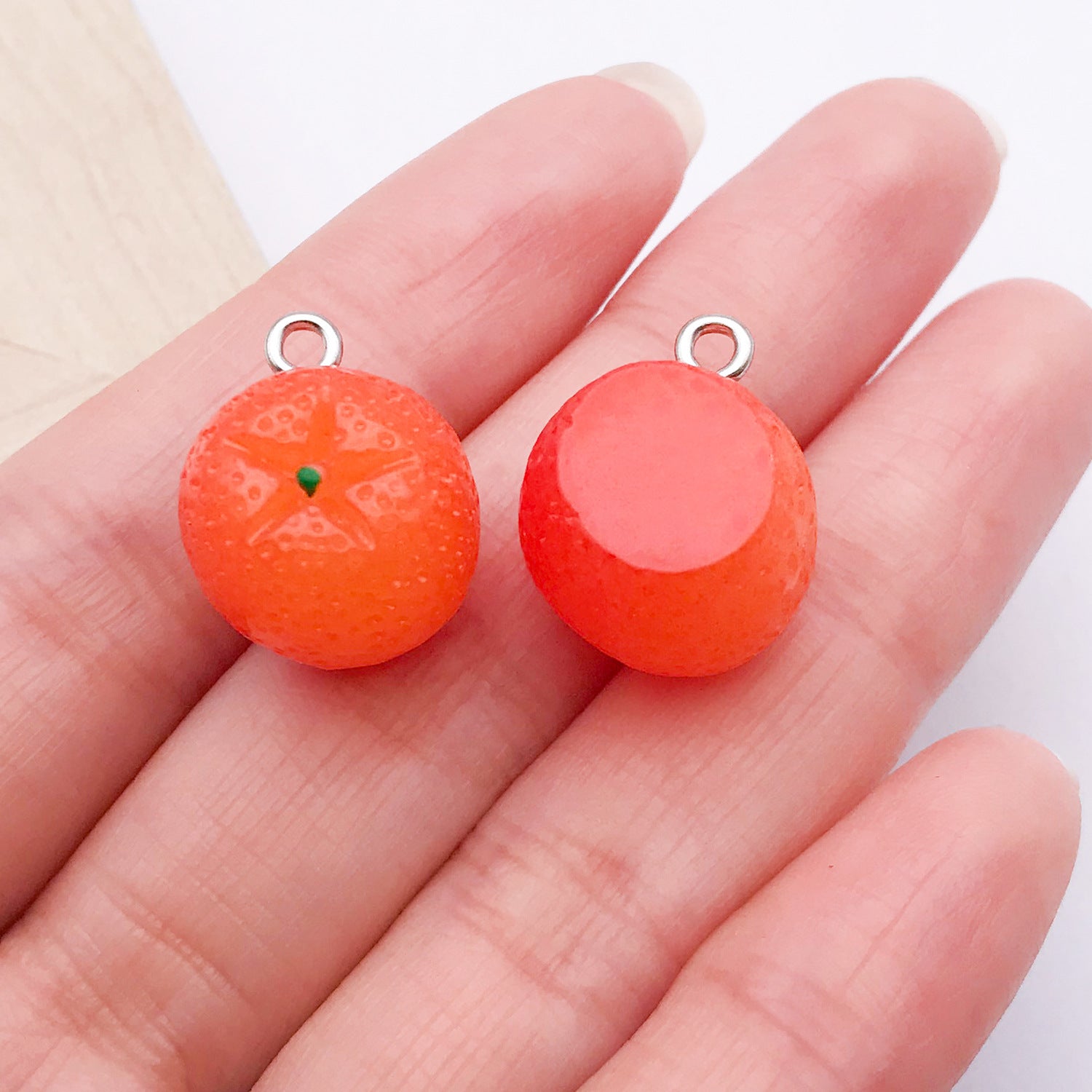 Resin Bee Donut Banana Pineapple Charm Pendants for DIY Bracelet Necklace Jewelry