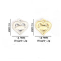 Enamel Evil Eye Heart Jewelry Components For DIY Earrings And Bracelets Charms view 3