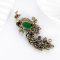 Phoenix Metal Brooch Pin for Jackets and Lapels Pictured Design view 4