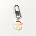 Silver Tone Christmas Resin Novelty Clip Keychains in Eleven Designs view 4