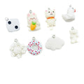 White Bear Glossy Charms with 11 Listed Options for DIY Jewelry Making view 5