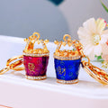 Chinese Fortune Bucket Tassel Keychains in Four Colors plus Assorted view 5
