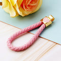 Enamel Sailboat Keychains in Gold and Silver Tone with Braided Loops view 10