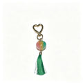 Acrylic Lantern Tassel Keychain Heart Clasp Bag Charm view 6