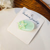 Green Oval Star