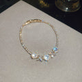 Rhombus Flower Crystal Tennis Bracelets Four Styles view 8