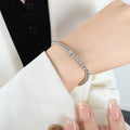 Gold Beaded Chain Necklace and Bracelet Clear Stone Accent view 6