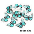 Colorful Enamel Butterfly Pendants in Nine Wing Patterns view 10