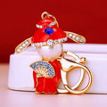 Pearl Opera Figure Keychains With Actress and Warrior Designs view 4