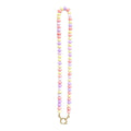 Eleven Color Abacus Bead Necklaces With Round Carabiner Clasps view 5