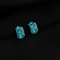 Assorted Gold Clip-On Earrings Enamel Stone Crystal view 12