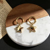 Gold Star Earrings