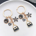 Five Fashion Handbag Lipstick and Crown Metal Keychain Designs view 2