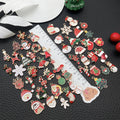 Colorful Christmas Theme and Christmas Character Metal Charms with 51 Listed Options view 4