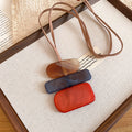 Stacked Color Block Cord Necklace in Three Combinations view 7