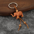 3D Elephant Resin Keychain Animal Bag Charm