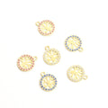 Crystal Tree of Life Charms in Three Colors and Two Tones view 3