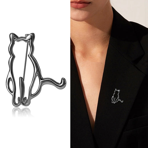 Outline Cat displayed in a styled product view