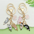 Cat Charm Keychains Featuring Cat Across 33 Pictured Variations view 4