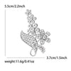 Silver Floral Spray