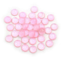 Glossy Round Resin Cabochons in Nine Soft Color Options view 8
