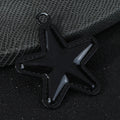 Enamel Star Charm Pendant with Stitched Edge Seven Colors view 8