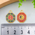 Red Coin Metal Charms with 12 Listed Options for Jewelry Making view 9