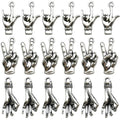 Antique Silver Hand Gesture Metal Charms with 3 Listed Options view 1