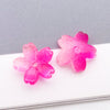 Rose-Red Gold-Flecked
