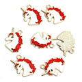 Enamel-Look Silver Gold Unicorn Alloy Charms in 12 Styles view 11